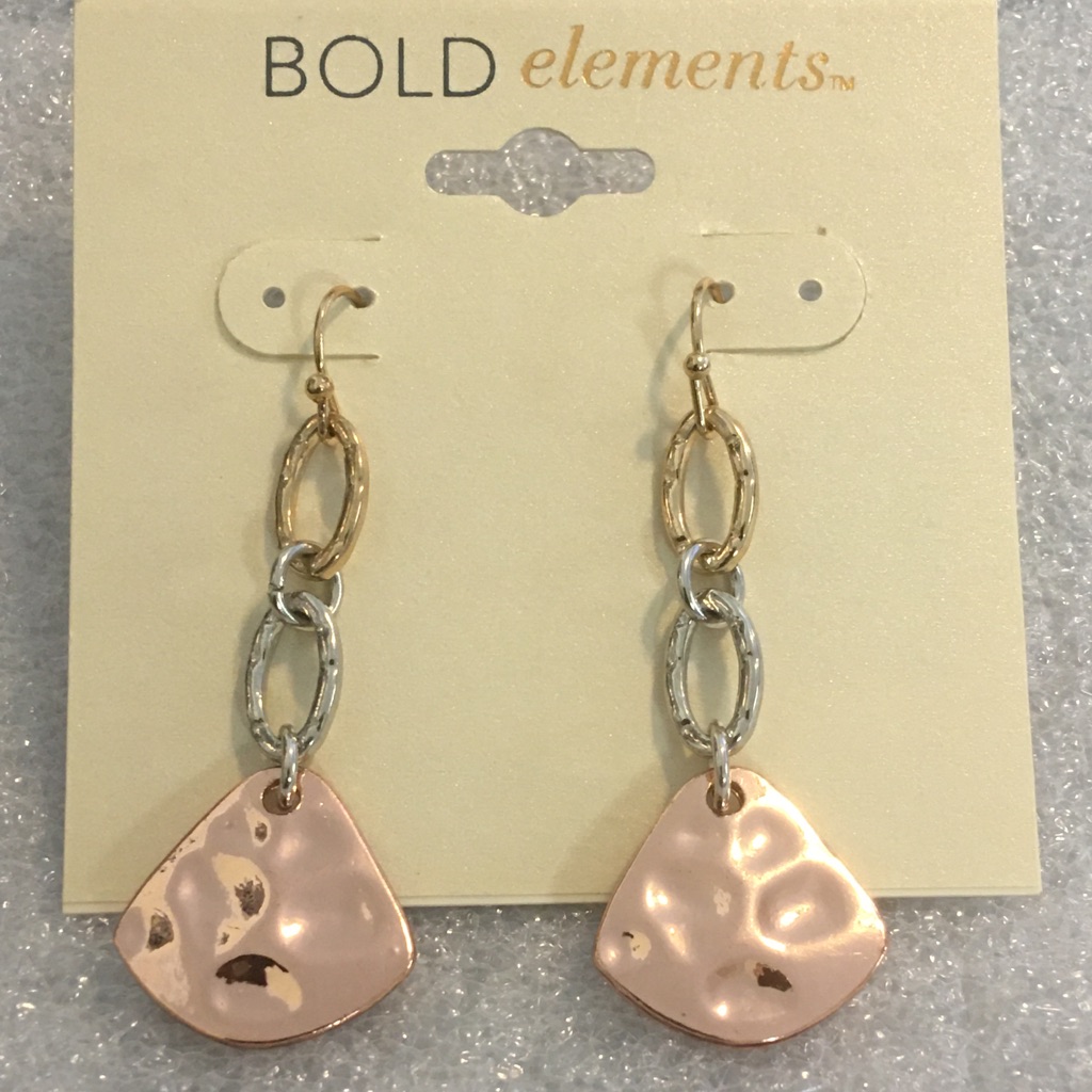 Bold Elements ~ Drop Earrings